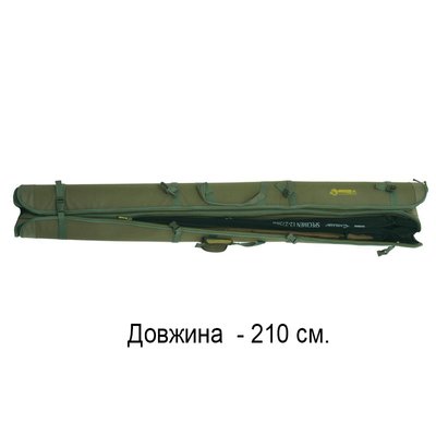 Чехол для удочек и спиннингов жесткий КВ-12в, длина 210 см КВ-12в фото