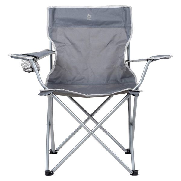 Складний стілець bo-camp складний компактний сірий (1267192) DAS301449 фото