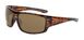 Поляризационные очки защитные 2в1 BluWater BABE WINKELMAN Polarized (brown) коричневые 4ВИН3-Ч50П фото 1