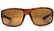 Поляризационные очки защитные 2в1 BluWater BABE WINKELMAN Polarized (brown) коричневые 4ВИН3-Ч50П фото 2