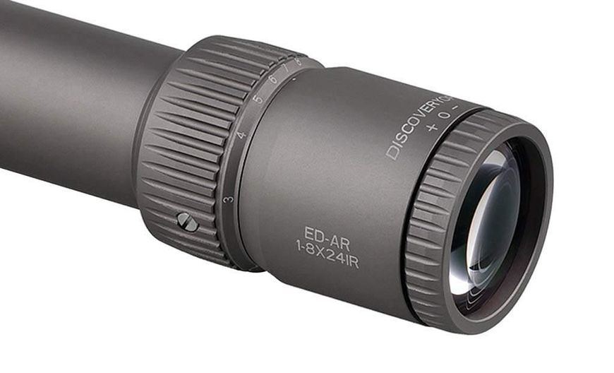 Приціл загонник Discovery Optics ED-AR 1-8x24 IR FFP D34 Z14.6.31.061 фото