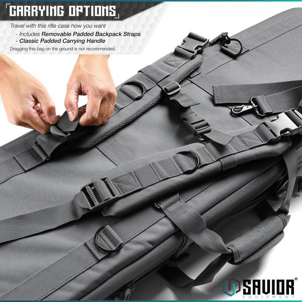 Валіза для зброї Savior Equipment 140 см American Classic Gray RB-5512DG-V1-GS 6009155 фото