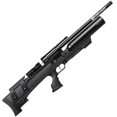 Редукторная пневматическая винтовка Aselkon MX8 Evoc Black кал. 4.5 1003768 фото