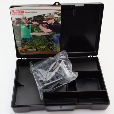 Кейс MTM Handgun Storage Box 804 для пістолета/револьвера з відсіком під патрони (24,9x16,0x5,1 см) 1773.08.78 фото