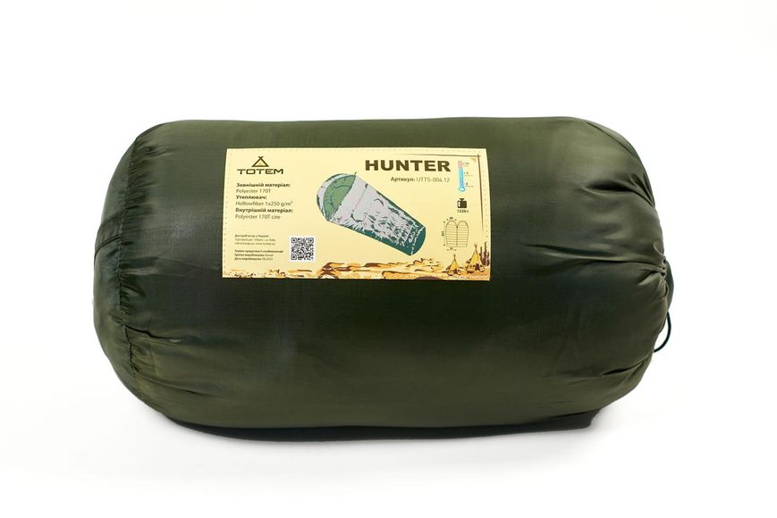Спальний мішок Totem Hunter кокон olive 220/80-55 UTTS-004 UTTS-004-L фото