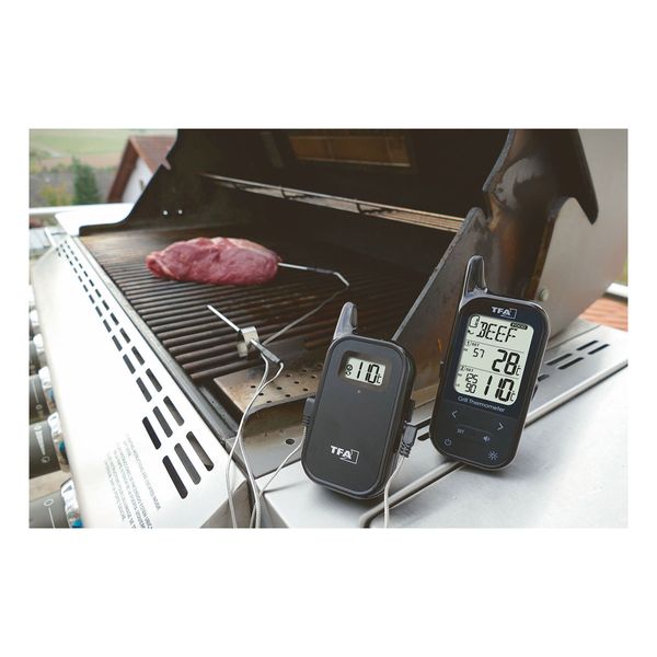 Термометр TFA Küchen-Chef Twin для гриля / духовки / м'яса / барбекю 14151101 фото