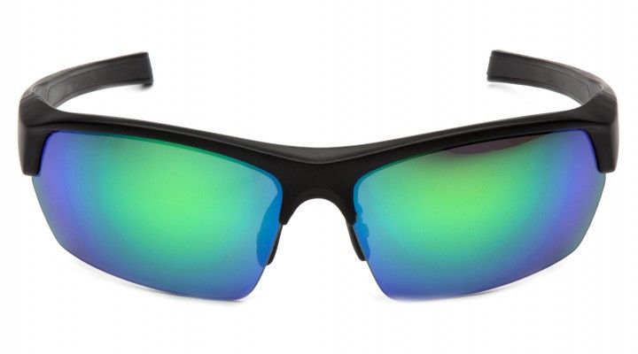 Поляризационные очки защитные 2в1 Venture Gear TENSAW Polarized (green mirror) зеркальные сине-зеленые 3ТЕНС-94П фото