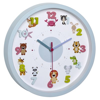 Часы в детскую комнату TFA Little Animals 60305114 фото