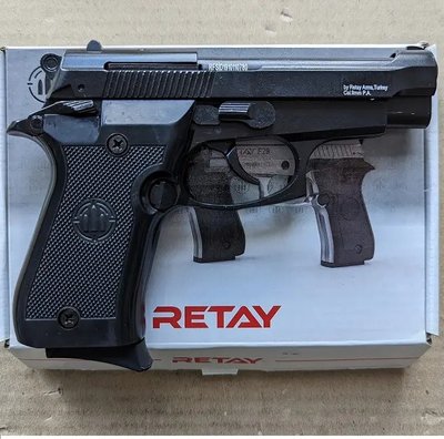 Стартовий пістолет Retay 84FS Black 9 мм 1195.04.22 фото