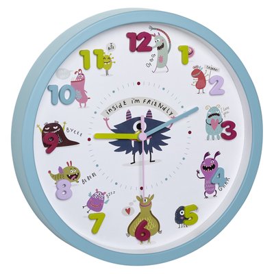 Часы в детскую комнату TFA Little Monsters 60305120 фото
