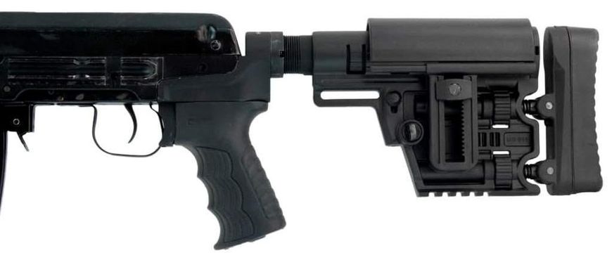 Приклад AR-10 / AR-15 DLG TBS TACTICAL DLG-011 Mil-Spec з регулюванням тильника і підщічника Z3.5.23.027 фото