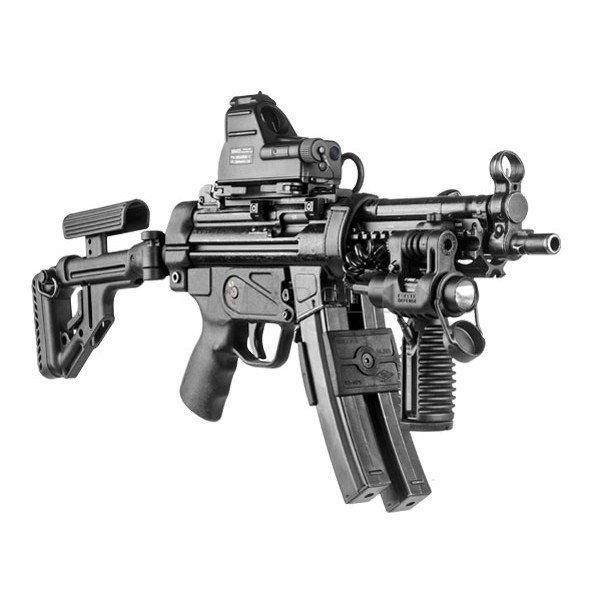 Планка MP5-SM FAB Defense для MP5. Материал - алюминий. Цвет - черный 2410.00.76 фото