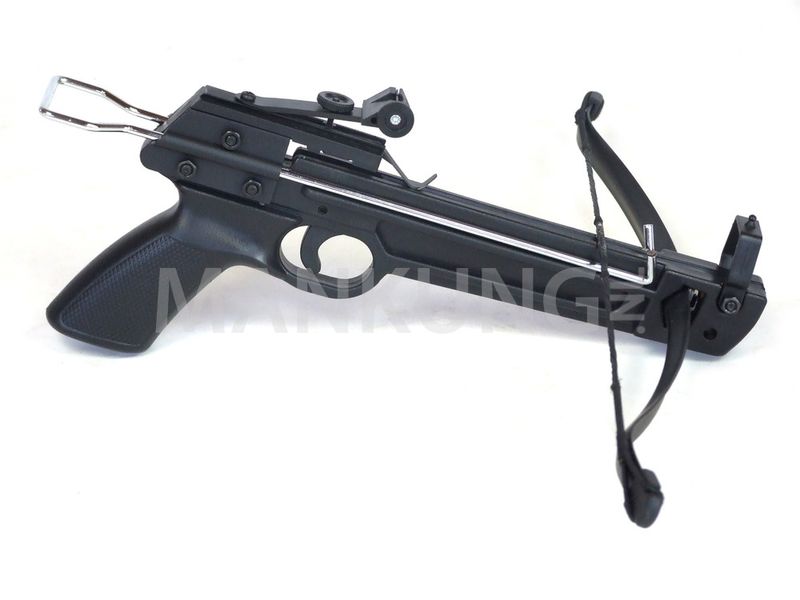 Арбалет Man Kung MK-50A1, Рекурсивний, пістолетного типу, пластиковий рукоять колір чорний 100.00.55 фото