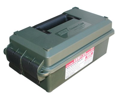 Ящик для патронів MTM AC30C-11 (18,8х34,3х13 см). Колір - олива 1773.10.70 фото