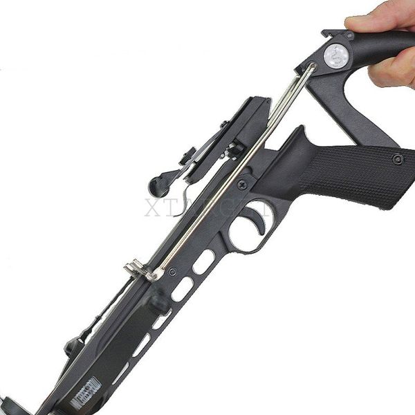 Арбалет Man Kung MK-80A4AL, Рекурсивный, пистолетного типа, алюминиевый рукоять цвет черный 100.00.50 фото