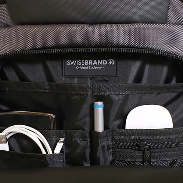 Сумка рюкзак Swissbrand Houston 21 Grey (SWB_BL21HOU603U) DAS301707 фото