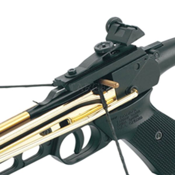 Арбалет Man Kung MK-80A4AL, Рекурсивний, пістолетного типу, алюмінієварукоять колір чорний 100.00.50 фото