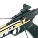 Арбалет Man Kung MK-80A4AL, Рекурсивный, пистолетного типа, алюминиевый рукоять цвет черный 100.00.50 фото 4