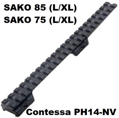 Планка Contessa PH14-NV для SAKO 85 / Sako 75 (для L і XL) для установки оптики нічного бачення PH14-NV фото