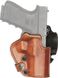 Кобура Front Line LKC для Glock 17/22/31. Матеріал - Kydex/шкіра/замша. Колір - коричневий 2370.22.32 фото 1