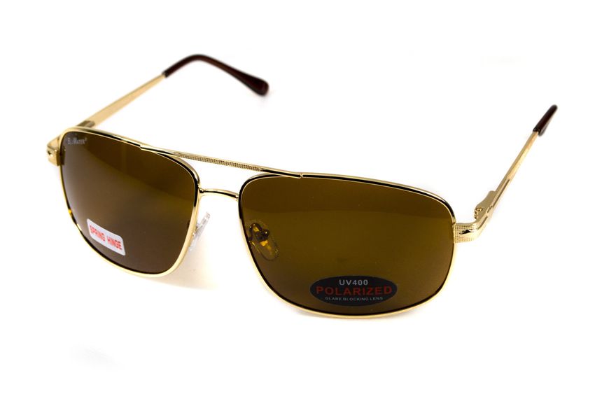 Поляризационные очки BluWater NAVIGATOR-2 Polarized (brown) коричневые 4НАВИ2-ЗМ50П фото
