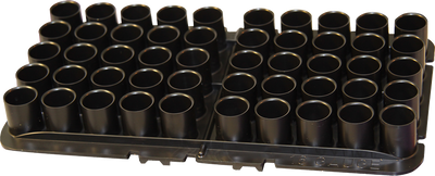 Підставка MTM Shotshell Tray на 50 глакоствольних патронів 16 кал. Колір чорний 1773.08.97 фото