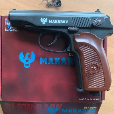 Пистолет пневматический WINGUN 113 Макаров Blowback 4.5 мм 113 PM Blowback фото