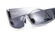 Окуляри захисні відкриті Global Vision BAD-ASS-1 GunMetal (gray) сірі 1БЕД1-ГМ20 фото 8