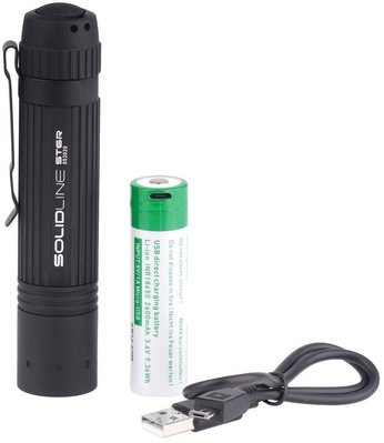 Ліхтарик акумуляторний LED LENSER Solidline ST6R 800/250/30 Lm 6008991 фото