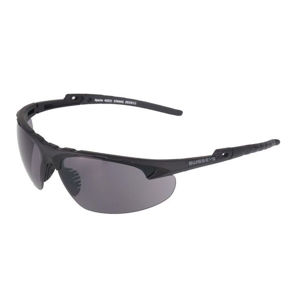 Стрелковые баллистические очки Swiss Eye Apache, 3 шт сменных линз, футляр 2370.05.14 фото