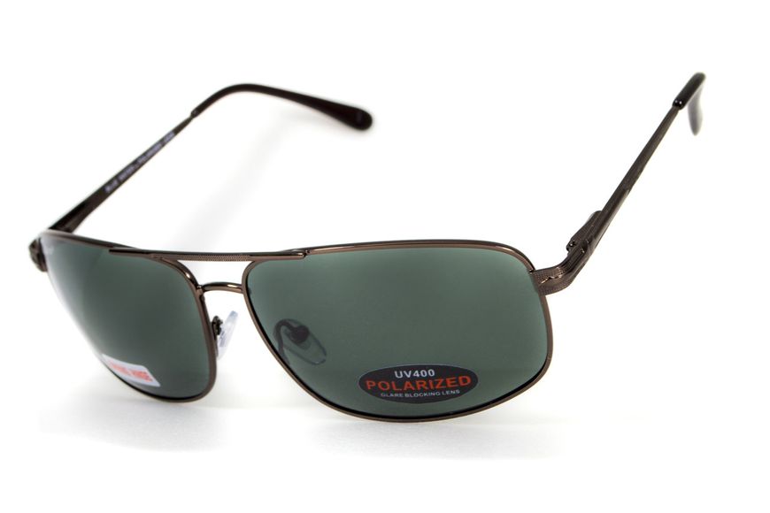 Поляризационные очки BluWater NAVIGATOR-2 Polarized (green) зелений 4НАВИ2-БМ40П фото