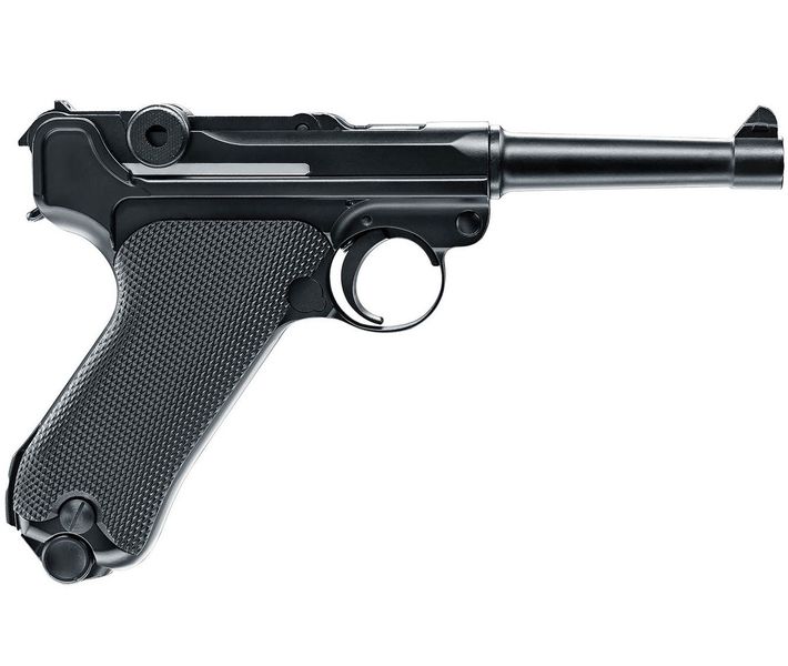 Пистолет пневматический Walther Umarex Legends P.08 с блоубэком 1003687 фото
