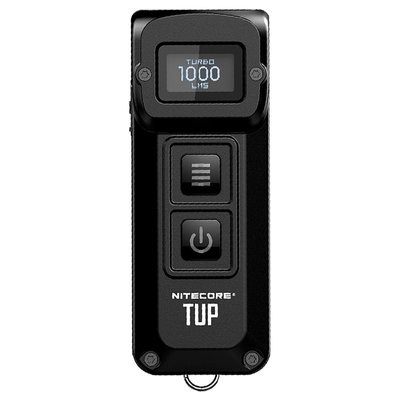 Фонарь наключный Nitecore TUP (Cree XP-L HD V6, 1000 люмен, 5 режимов, USB), черный 6-1344_black фото
