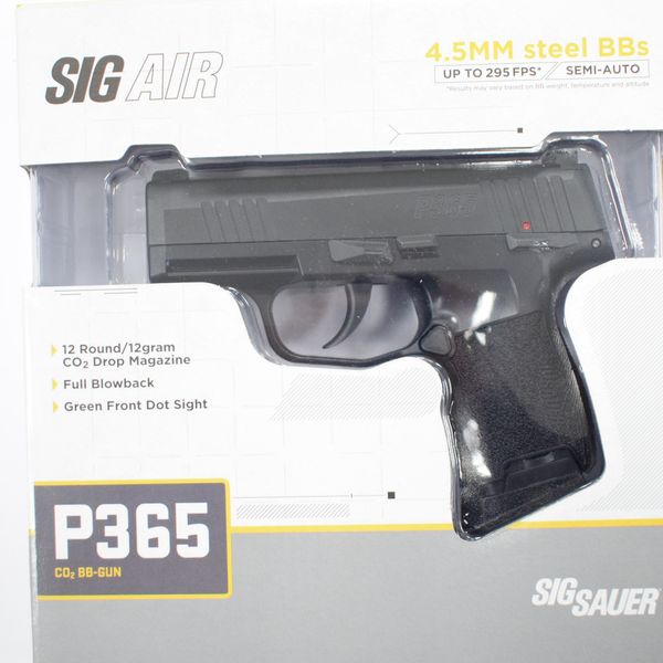 Пистолет Sig Sauer P365 Blowback калибр 4.5 мм 1003636 фото