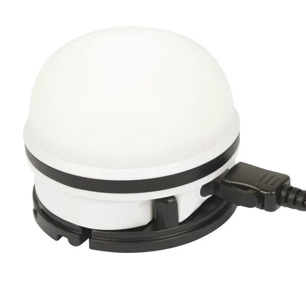 Подвесной фонарь кемпинговый Bo-Camp Kuma Silicone Rechargeable 200 Lumen White/Black (5818808) DAS301708 фото
