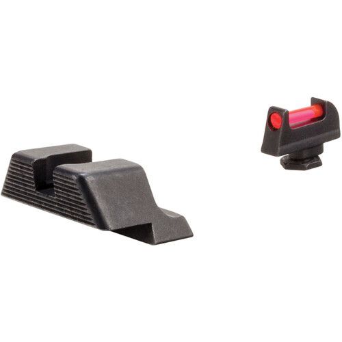 Комплект цілик + мушка TRIJICON FIBER SET RED для пістолета Glock 9mm / Glock .40 (крім MOS) 5003475 фото