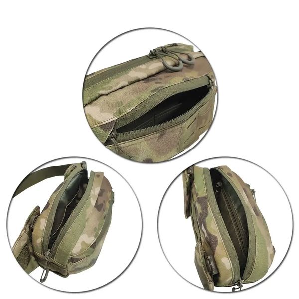 Поясная сумка военная ACROPOLIS ТБП-1м с MOLLE МУЛЬТИКАМ ТБП-1м фото