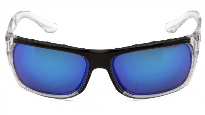 Окуляри захисні відкриті Venture Gear VALLEJO Crystal (ice blue mirror) сині дзеркальні 3ВАЛЕ-П90 фото