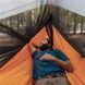 Гамак одноместный с москитной сеткой и тентом Naturehike Shelter camping NH20ZP092, 75D pongee, оранжевый 6927595750810 фото 4