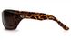 Окуляри захисні відкриті Venture Gear VALLEJO Tortoise (bronze) коричневі 3ВАЛЕ-Ч50 фото 3