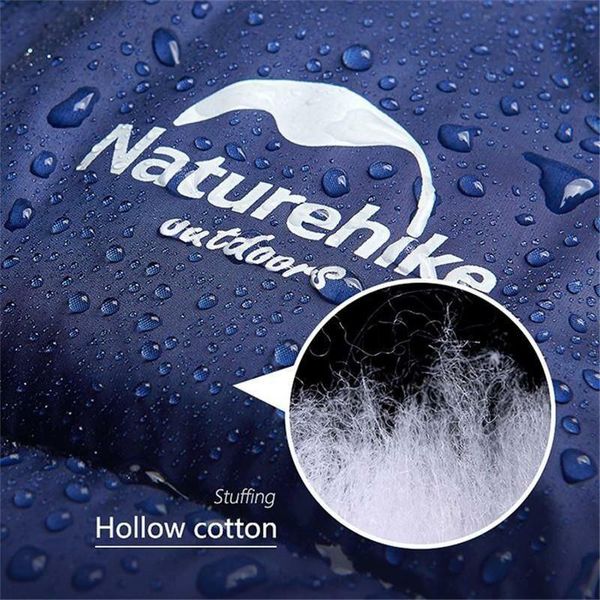 Спальный мешок-пончо Naturehike NH18D010-P, Hollow cotton, бронзовый 6927595777022 фото