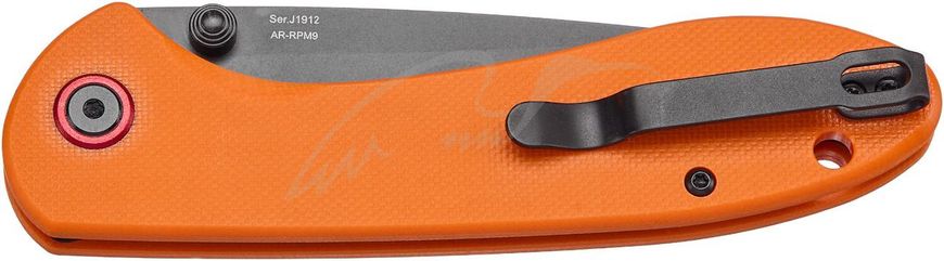Ніж CJRB Feldspar Black Blade, AR-RPM9 Steel orange 2798.03.04 фото