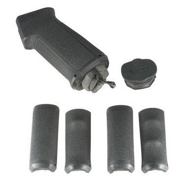 Рукоятка пистолетая до AK-47 MFT з 3-ма накладками, чорна 7000150 фото