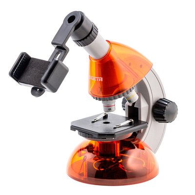 Микроскоп SIGETA MIXI 40x-640x ORANGE (с адаптером для смартфона) 65913 фото