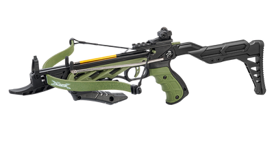Арбалет Man Kung MK-TCS2G Рекурсивний, пістолетного типу, алюмінієварукоять колір зелений 100.02.88 фото