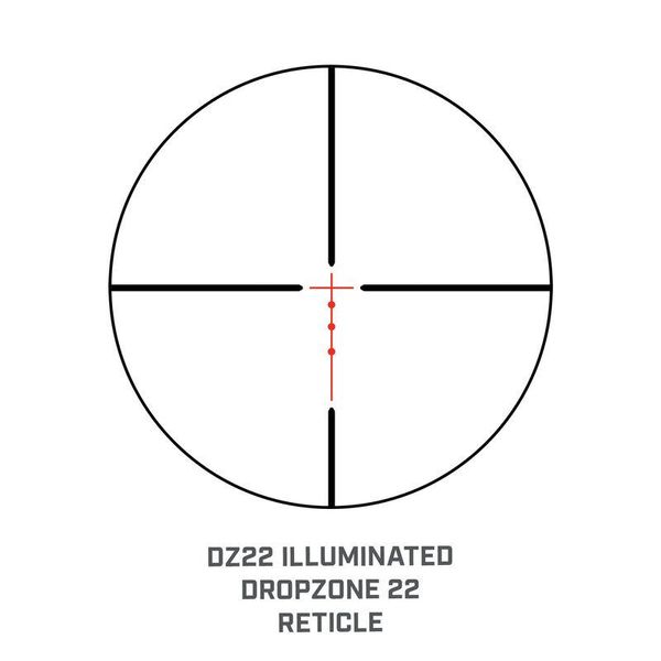 Приціл оптичний Bushnell Rimfire 3-9x40 ґратка DZ2 без підсвічування 1013.01.00 фото