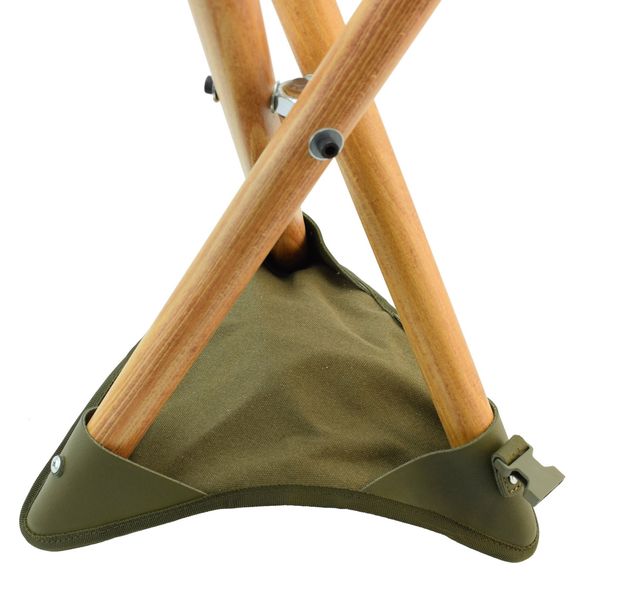 Мисливський складаний стілець, брезент. Висота 65 см СТ-1 фото