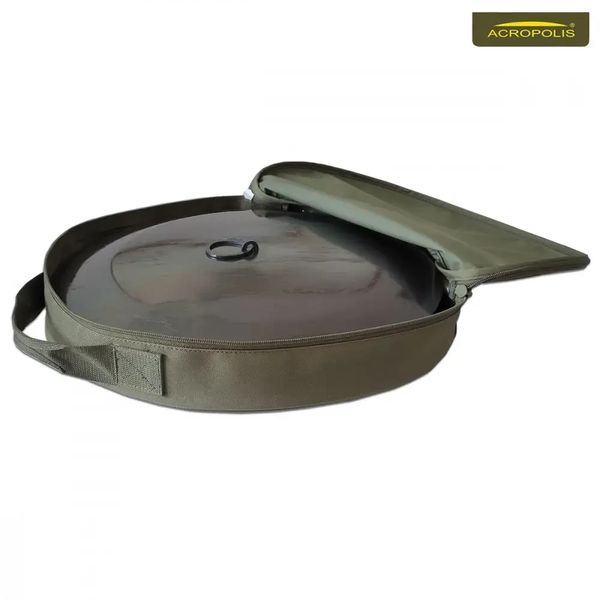 Сковорода з диска Акрополіс ЧДБ-1 40 см з чохлом і кришкою ЧДБ-1 фото