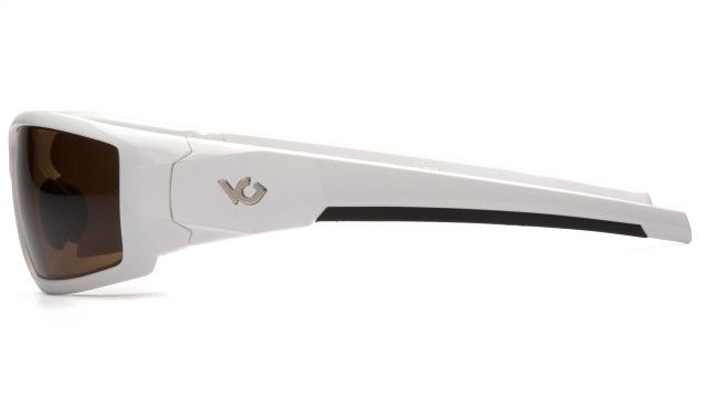 Окуляри захисні відкриті Venture Gear PAGOSA White (bronze) коричневі 3ПАГО-Б50 фото