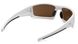 Окуляри захисні відкриті Venture Gear PAGOSA White (bronze) коричневі 3ПАГО-Б50 фото 4